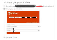 Büro 2019 Ausgangs- und Gewerbeerlaubnis Schlüssel für Fenster und Digital-Produktcode MAC Microsoft Office-2019