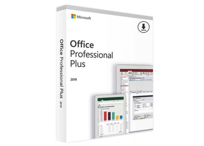 Das Büro 2019, das plus Schlüsselcode-Fachmann Lizenz-Schlüsselkarten-Microsoft Offices 2019 plus DVD Pro ist, verkaufen Kasten im Einzelhandel
