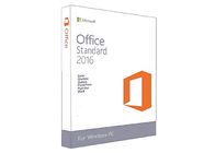 Echte Schlüssel- Code Microsoft Offices 2016 Standard-Lizenz des Dvd-Einzelhandels-Kasten-FPP für PC