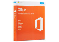 Büro 2016 Pro- plus Schlüssel aktiviertes on-line--Schlüsselcode-Einzelhandels-Kasten-Computersystem Microsoft Offices 2016
