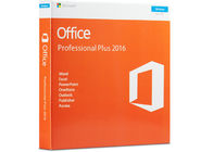 On-line-Schlüsselcode 100% Aktivierungs-Microsoft Offices 2016 Pro plus Karte 32bit 64bit DVD