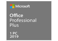 Ursprüngliches Pro plus Microsoft Offices 2019 on-line-Aktivierung der Schlüsselcode-Lizenz-Schlüsselkarten-100%