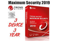 3-jährige 3 Maximum-Sicherheit des Gerät-Tendenz-Mikro-2019, 100% echter  Lizenz-Schlüssel
